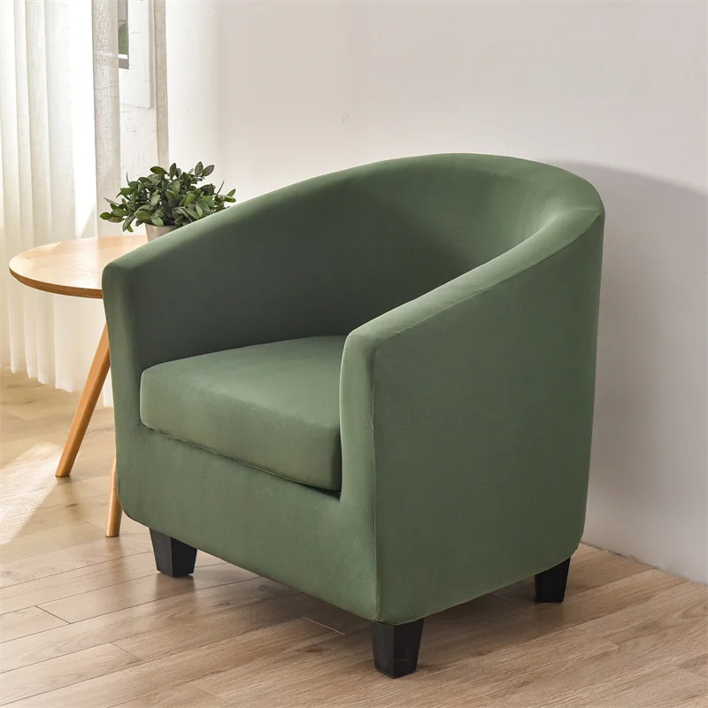 Tub Chair or Club Chair Cover Stylish Colours-2 Pieces/Set