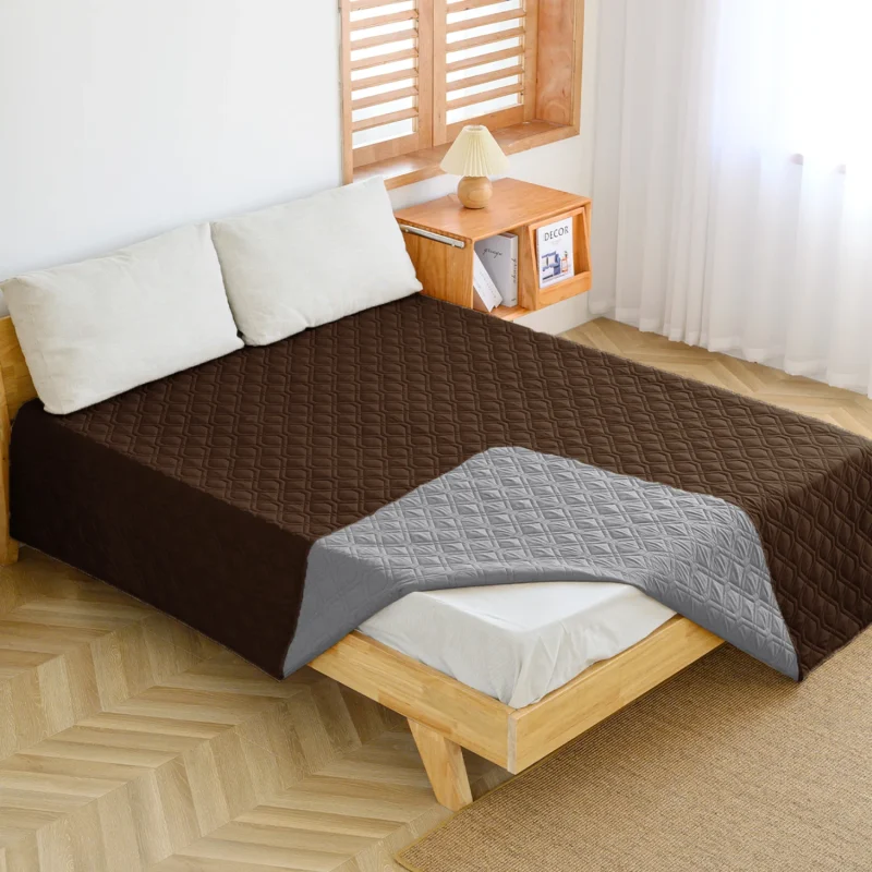 Bed Mattress Cover Water Repellent — Pet-Proof Bedspread 2 Colours Water Repellent Mattress Cover pet proof bedspread King / Queen Size & double beds