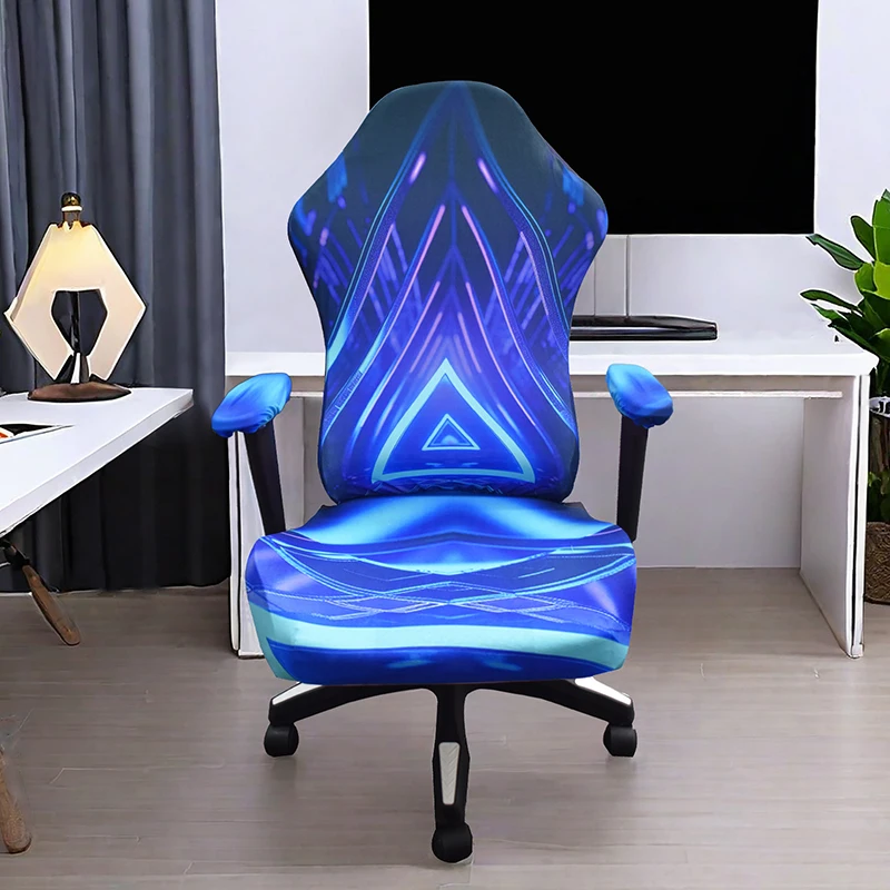 Gaming Chair Cover Computer Chair Cover — Abstract Patterns 4pcs/Set Gaming Chair Covers Computer Chair Covers
