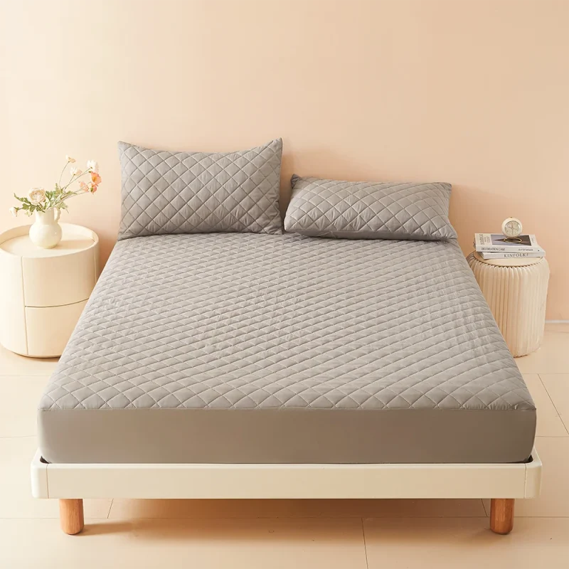 Water Repellent Mattress Cover — TPU Membrane Backing Water Repellent Mattress Cover