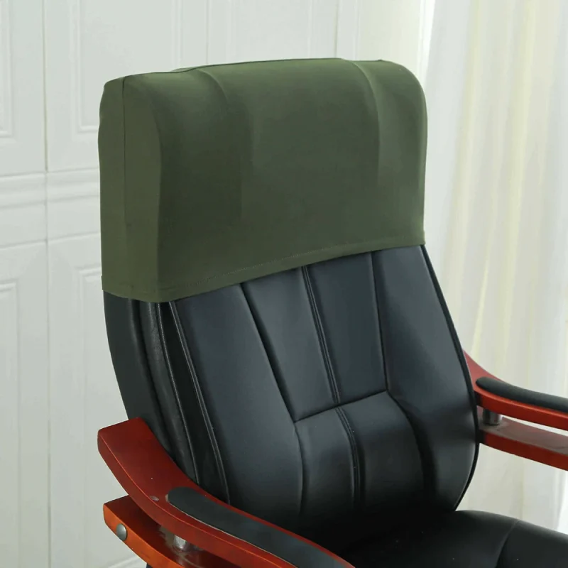 Headrest Cover for Office Chairs & Recliners — 7-15cm Backrest Headrest Covers for Office Chairs & Recliners