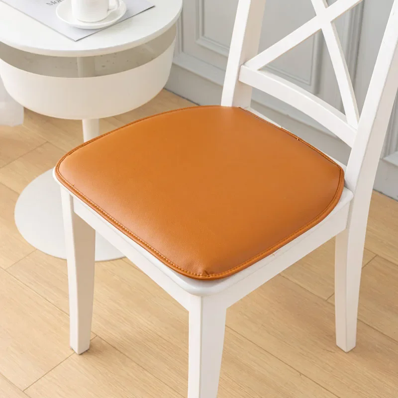 Chair Pads Seat Pads/ Seat Cushions Stylish Colours PU Leather