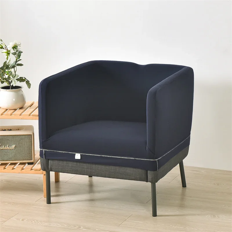1 Seater Square Arm Sofa Cover with Matching Ottoman Slipcover 1 Seater Square Arm Sofa Cover