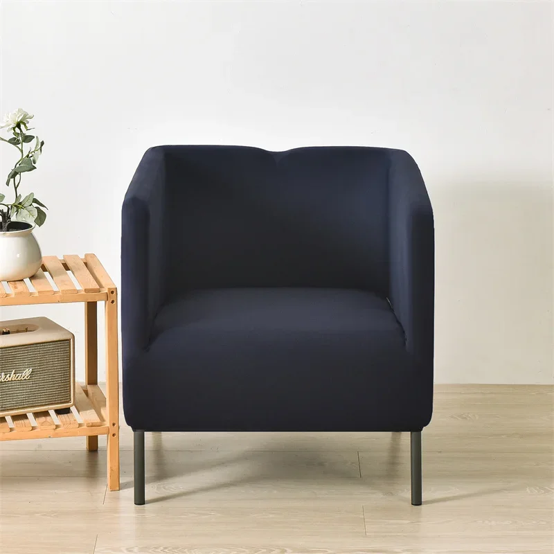 1 Seater Square Arm Sofa Cover with Matching Ottoman Slipcover 1 Seater Square Arm Sofa Cover