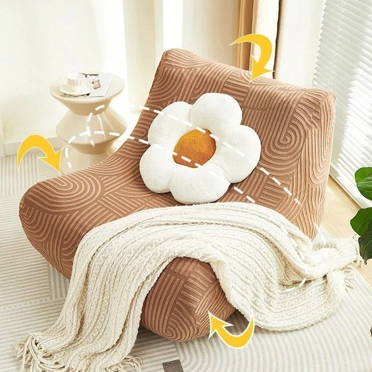 Floor Sofa Chair Cover / Lazy Recliner Slipcover — Stylish Patterns Floor Sofa Chair Covers / Lazy Recliner Sofa Slipcovers