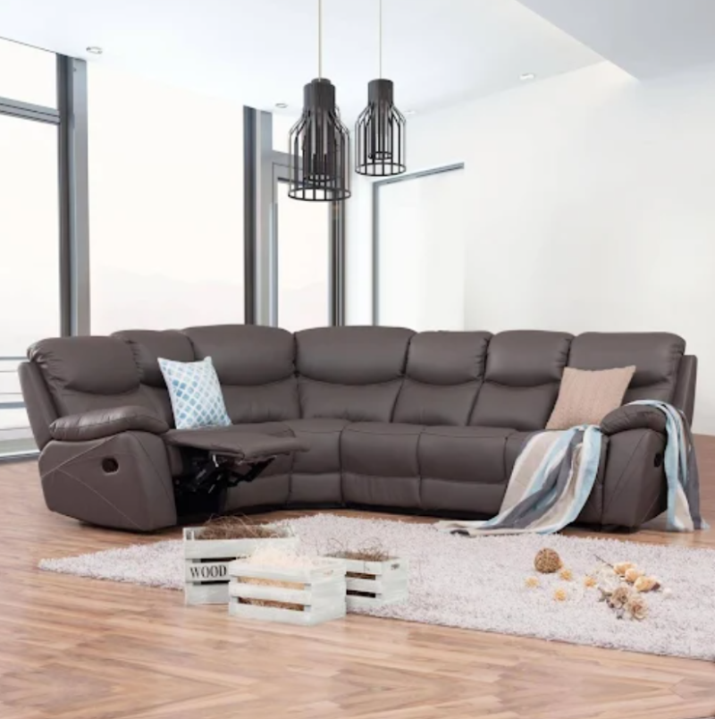 Recliner Corner Lounge Covers / Corner Sofa L Shape Couch Covers Stylish Colours Velvet