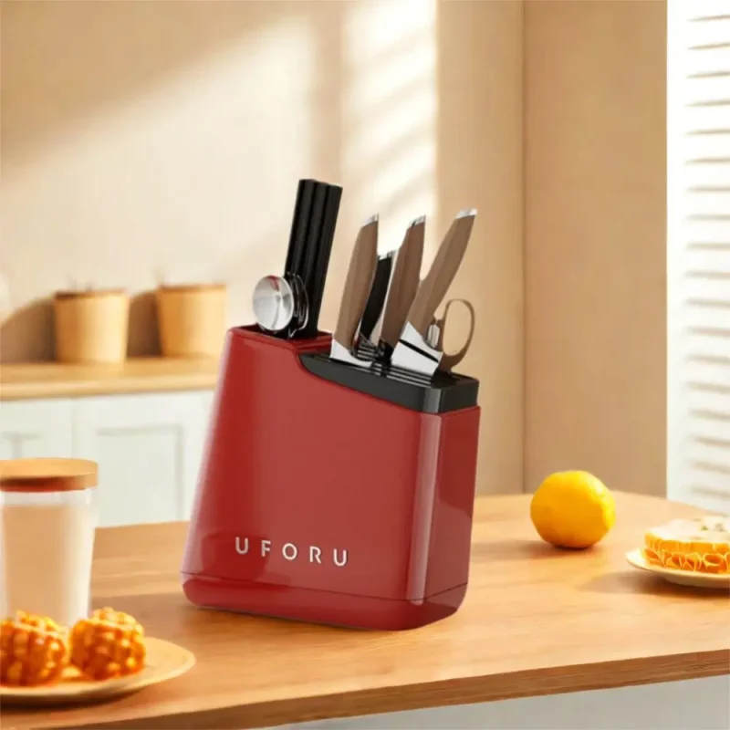 Kitchen Knife Storage Rack-Anti-slip Knife Stand Holder