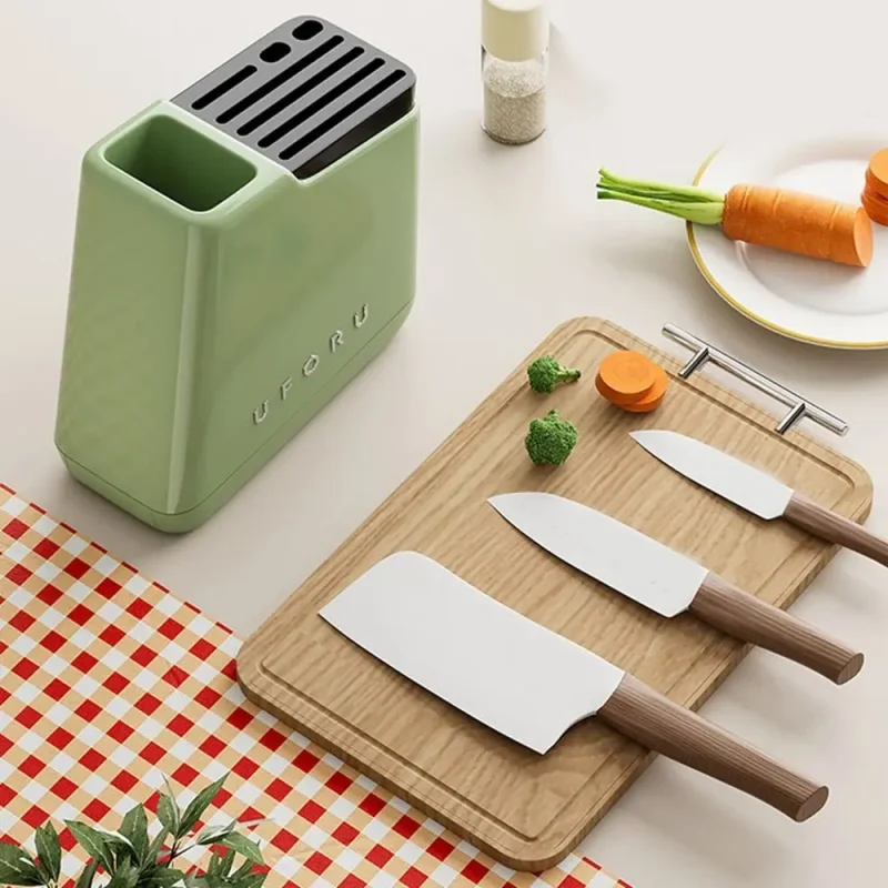 Kitchen Knife Storage Rack-Anti-slip Knife Stand Holder