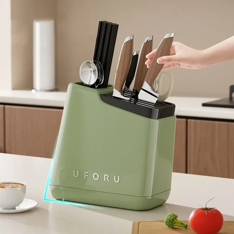 Kitchen Knife Storage Rack-Anti-slip Knife Stand Holder