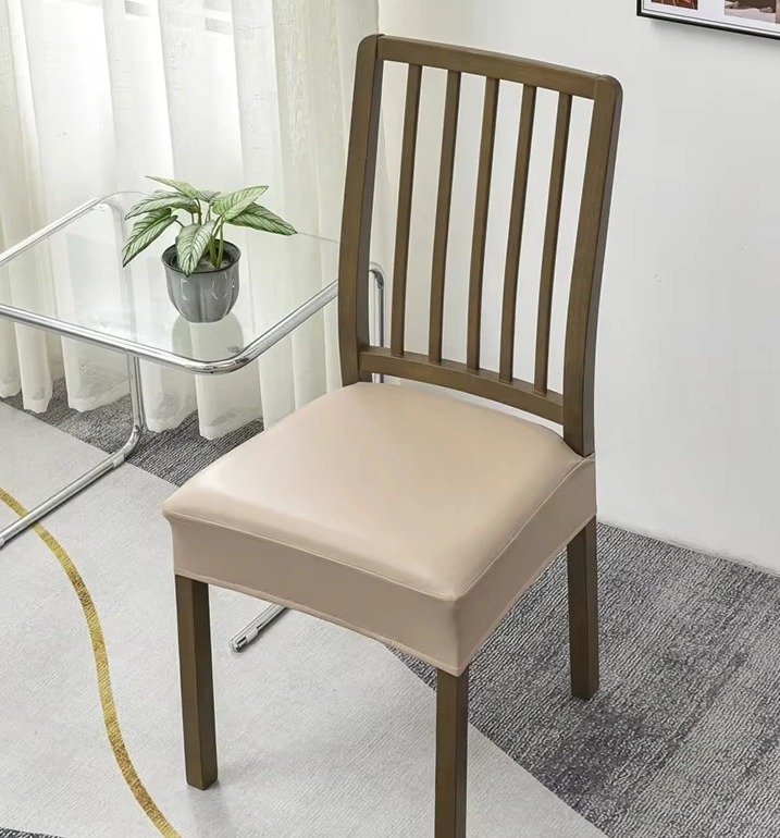 PU Leather Chair Seat Cover PU Dining Chair Cover Stylish Colours