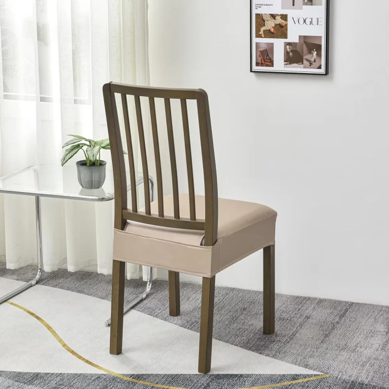 PU Leather Chair Seat Cover PU Dining Chair Cover Stylish Colours