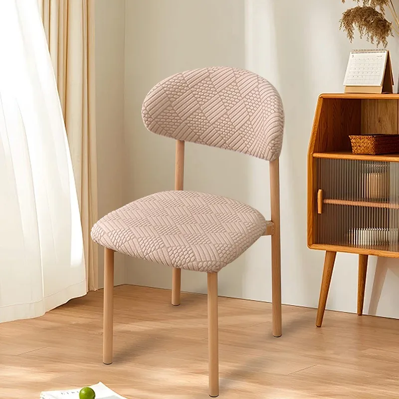 Dining Chair Covers with curved back Stylish Colours 2pcs / Set Visitor & Meeting Chair Covers