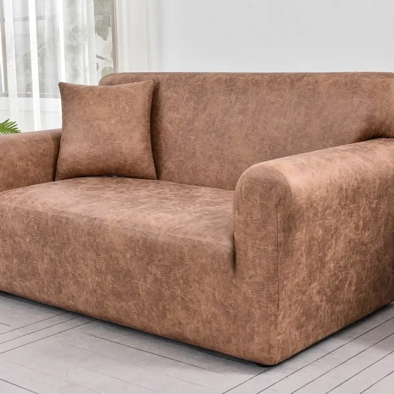 1/2/3/4 Seater Sofa Cover Water Resistant PU Leather