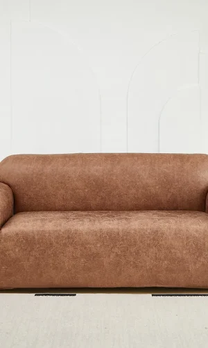 1/2/3/4 Seater Sofa Cover Water Resistant PU Leather Stylish Colours
