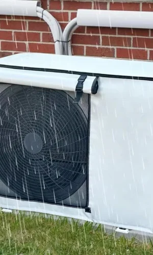 Air Conditioner Cover Weather-Resistant Outdoor AC Unit Protective Case