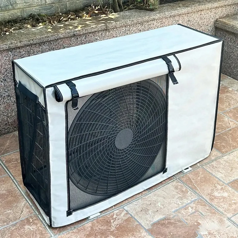 Air Conditioner Cover Weather-Resistant Outdoor AC Unit Protective Case