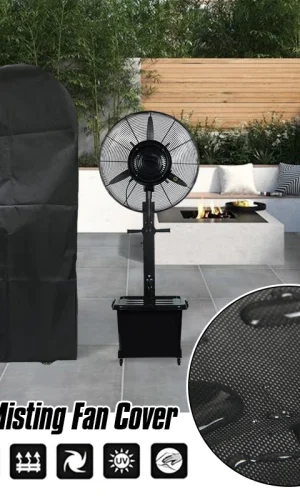 Fan Cover Industrial Spray Fan Cover Protective Case – Waterproof Heavy-Duty Outdoor Protection