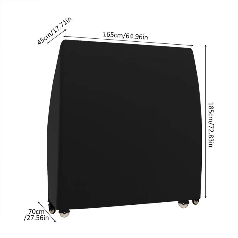 Table Tennis Table Cover Outdoor Waterproof Ping Pong Table Cover - Heavy-Duty All-Weather Protection - Image 4