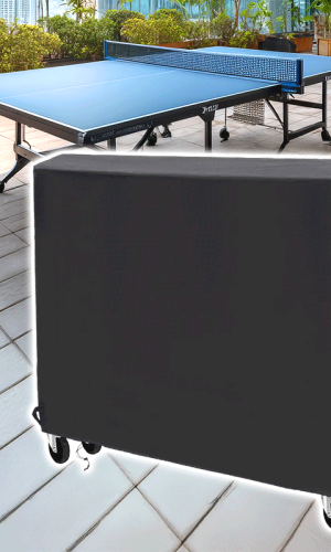 Table Tennis Table Cover Outdoor Waterproof Ping Pong Table Cover – Heavy-Duty All-Weather Protection