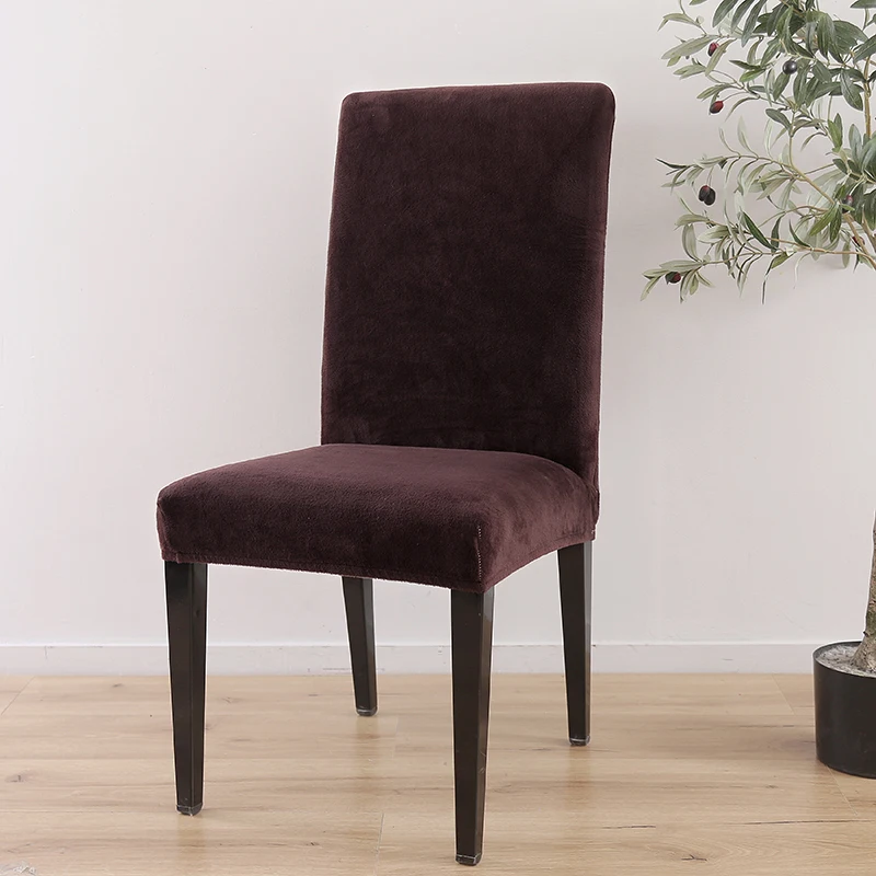Chair Cover Dining Chair Slipcovers — Thick Plush